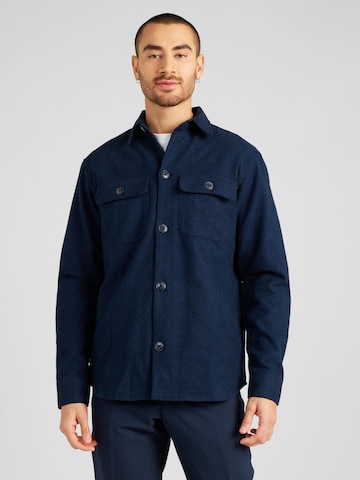 JACK & JONES Comfort fit Between-Season Jacket 'Darren' in Blue: front