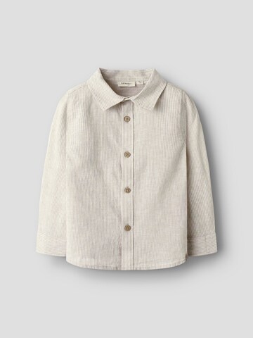 Coupe regular Chemise NAME IT en beige