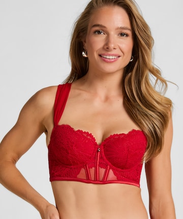 Hunkemöller BH 'WHITNEY' in Rood: voorkant