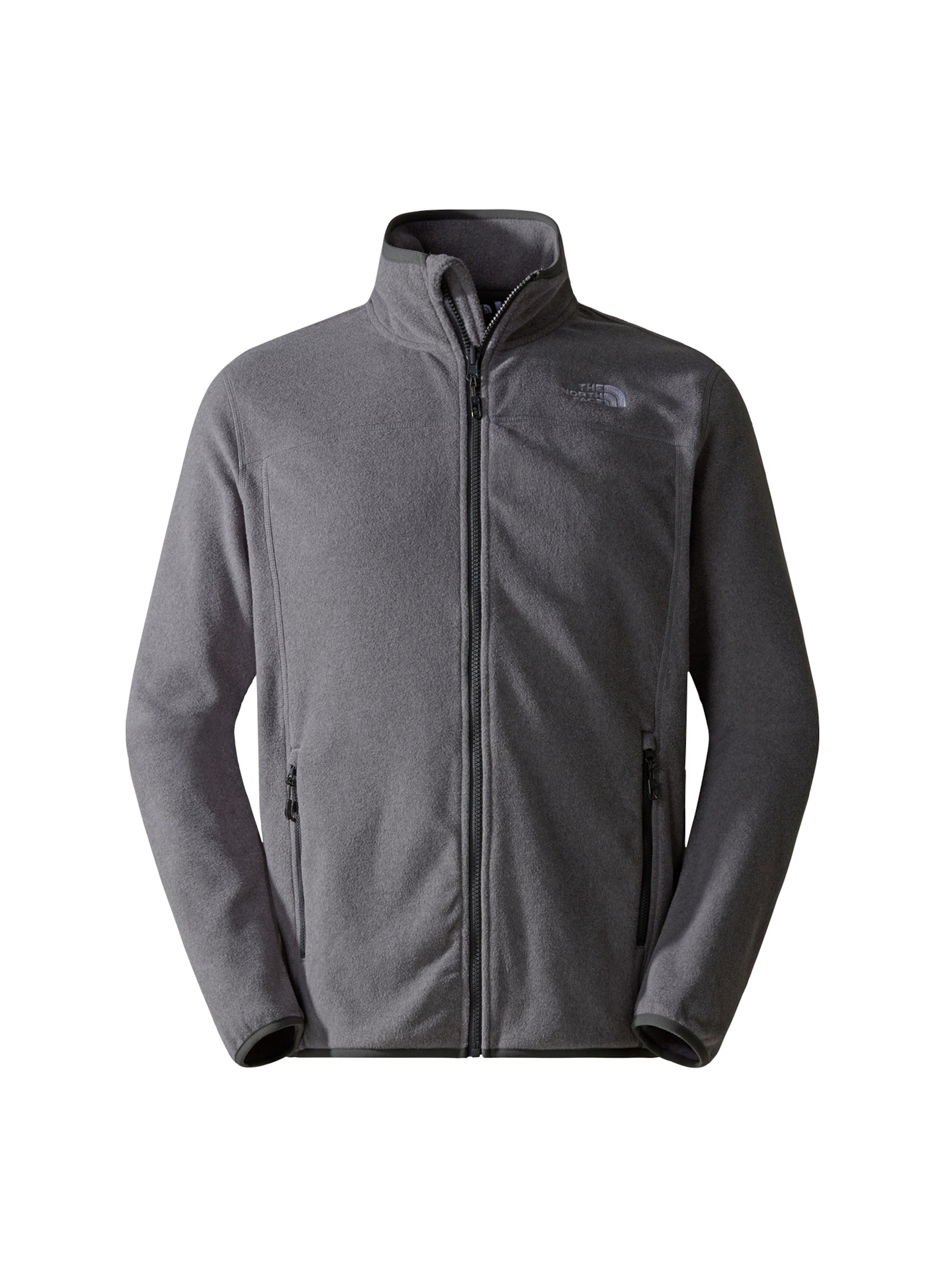 Giacca di pile funzionale '100 Glacier' di THE NORTH FACE in grigio: frontale