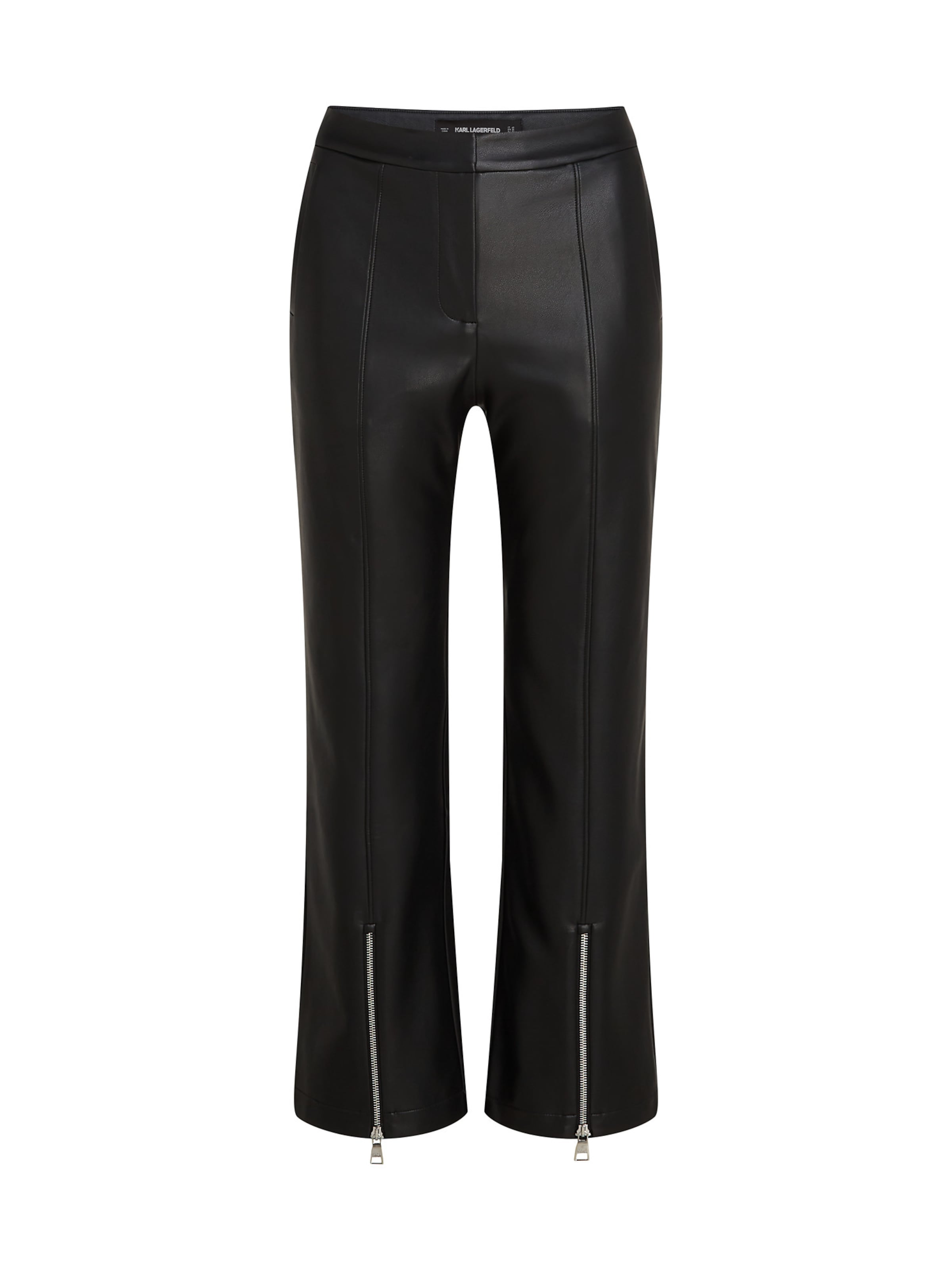 Karl Lagerfeld Flared Bukser i sort: forside