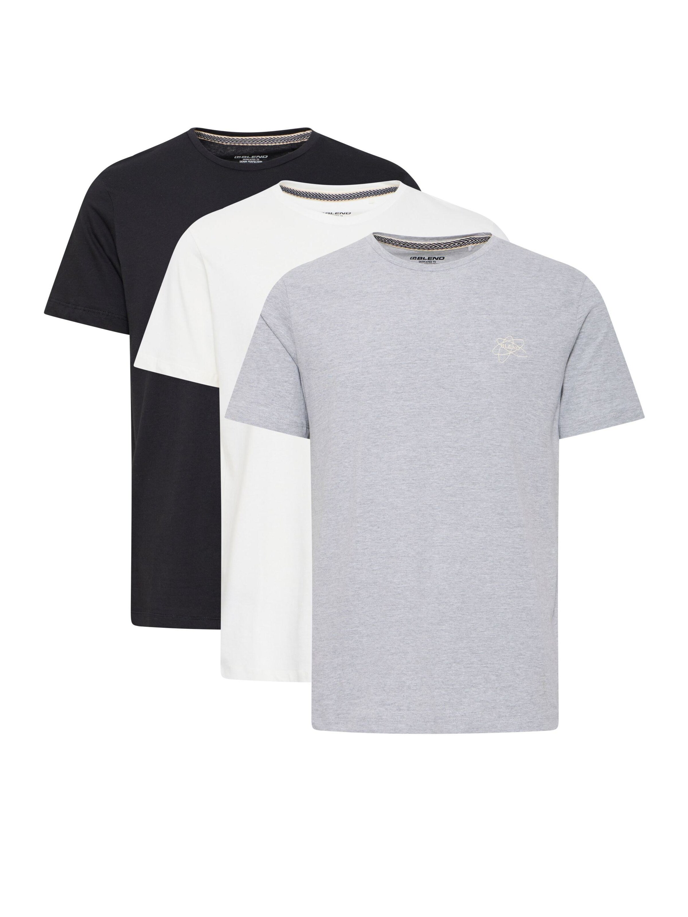 BLEND - Camisa em cinzento: frente