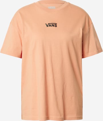 VANS - Camisa 'FLYING' em laranja: frente