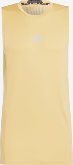 ADIDAS PERFORMANCE Funkcionalna majica 'Designed for Training' | rumena / siva barva, Prikaz izdelka