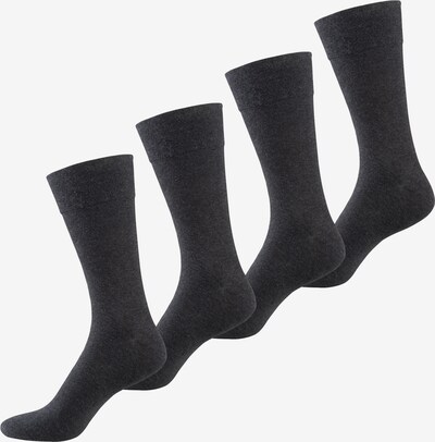 Nur Der Socken in anthrazit / dunkelgrau, Produktansicht