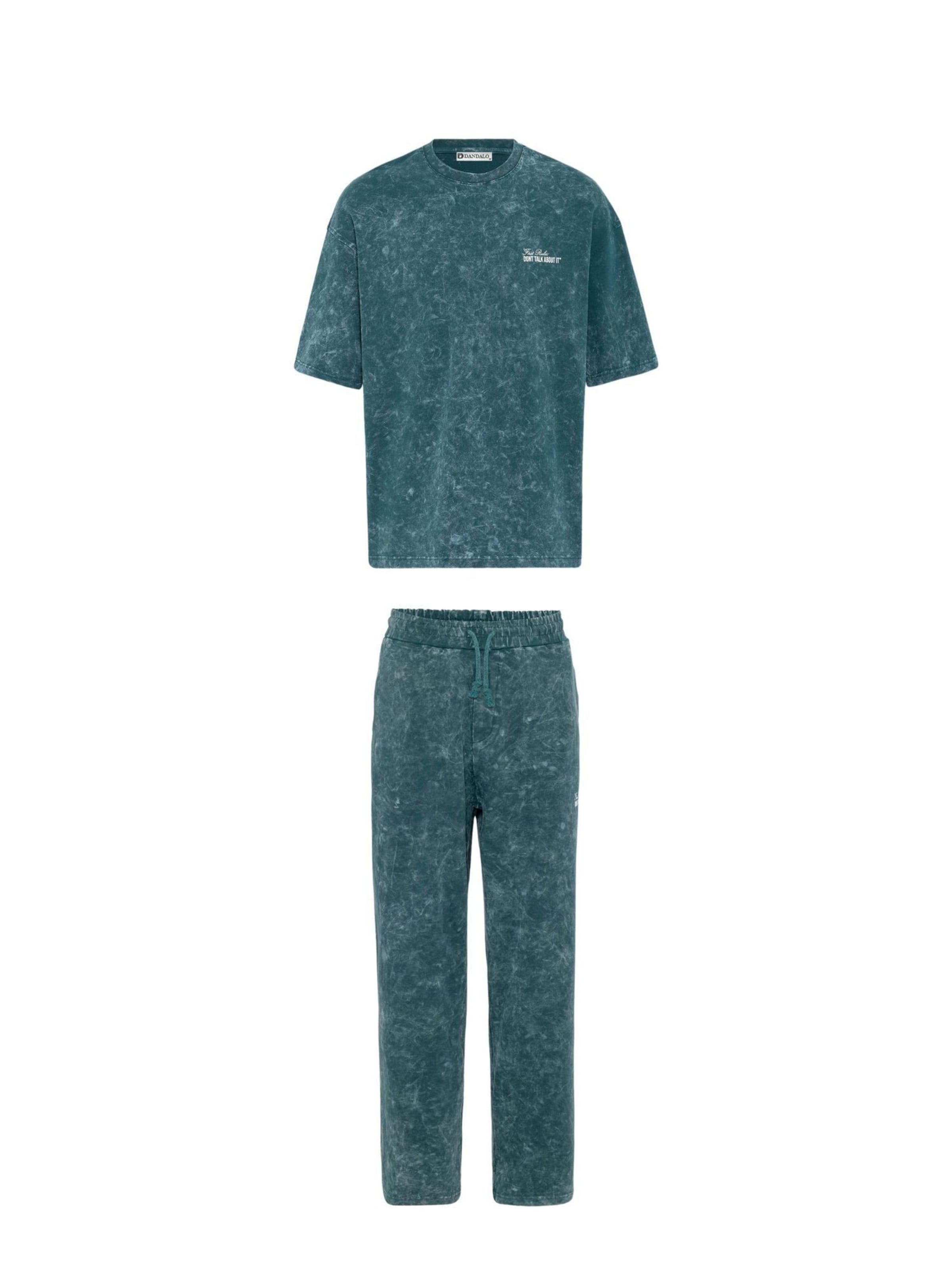 Tuta da jogging di Dandalo in verde: frontale