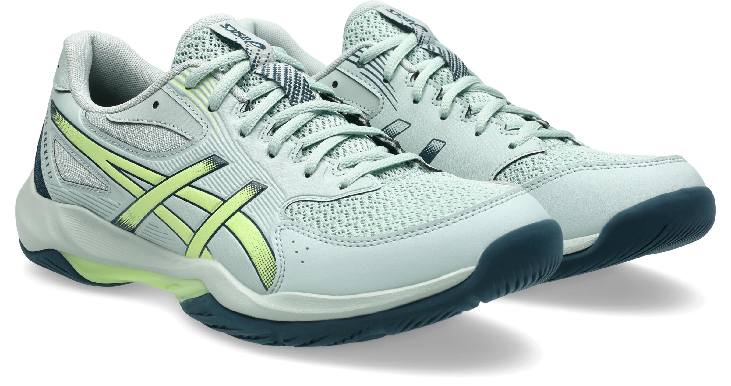 ASICS Athletic Shoes in Green