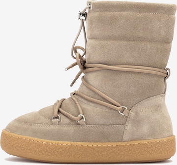 Boots da neve di Kazar in grigio: frontale