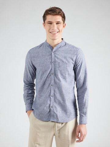 Coupe regular Chemise s.Oliver en bleu : devant