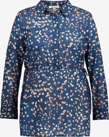 Ulla Popken Blouse in Blauw: voorkant