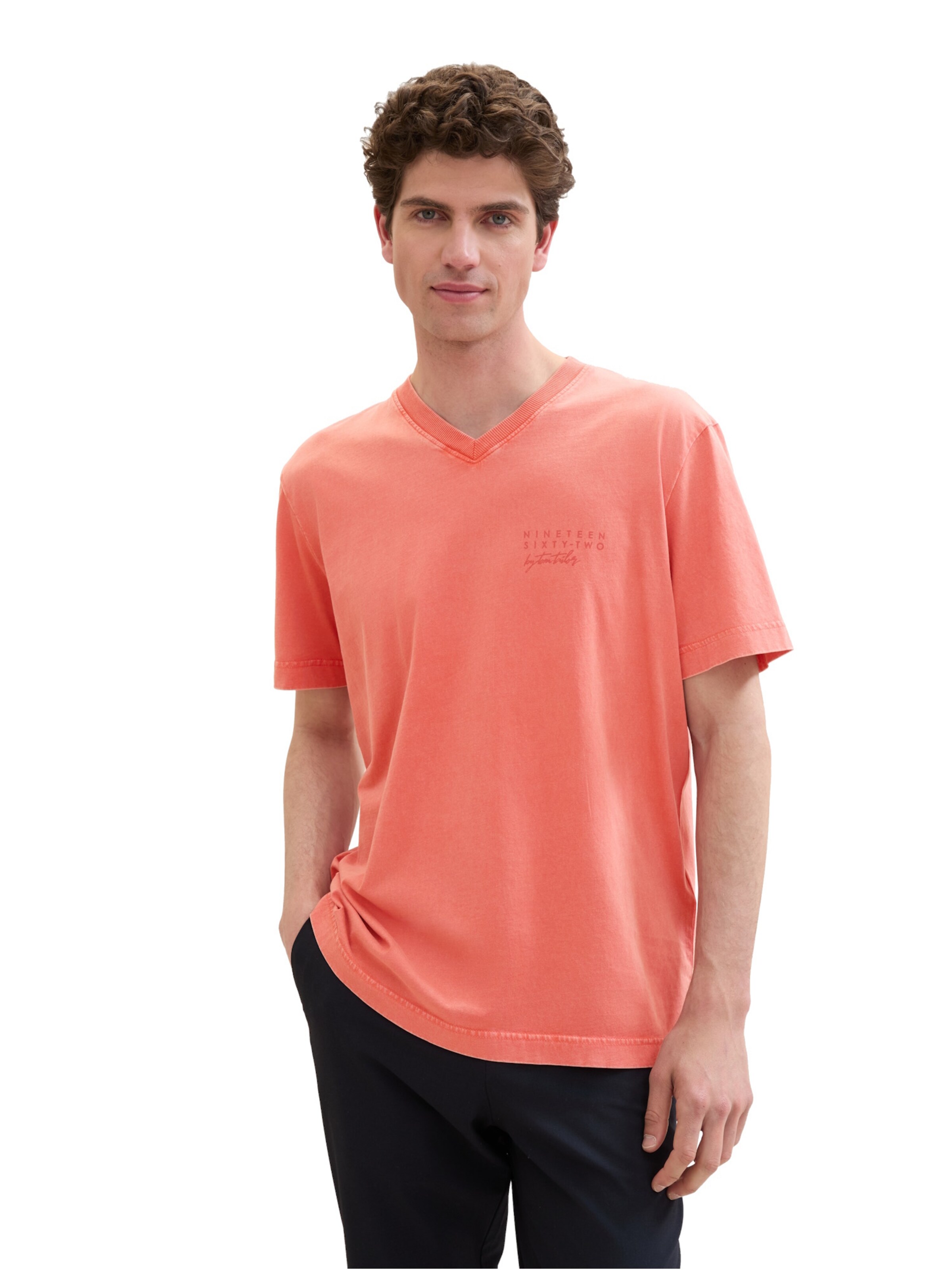 TOM TAILOR Shirt in Red