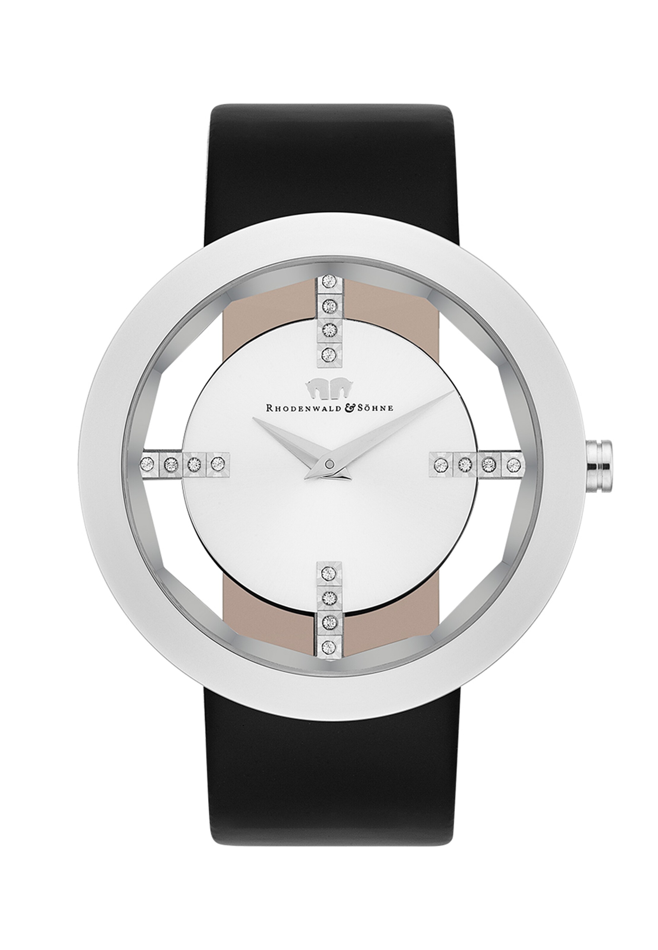 Rhodenwald & Söhne Analog watch in Black