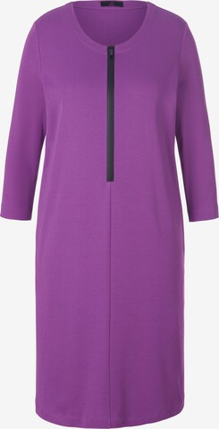 Robe Emilia Lay en violet : devant