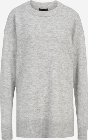 Vero Moda Tall Пуловер 'FILUCA' в сиво: отпред
