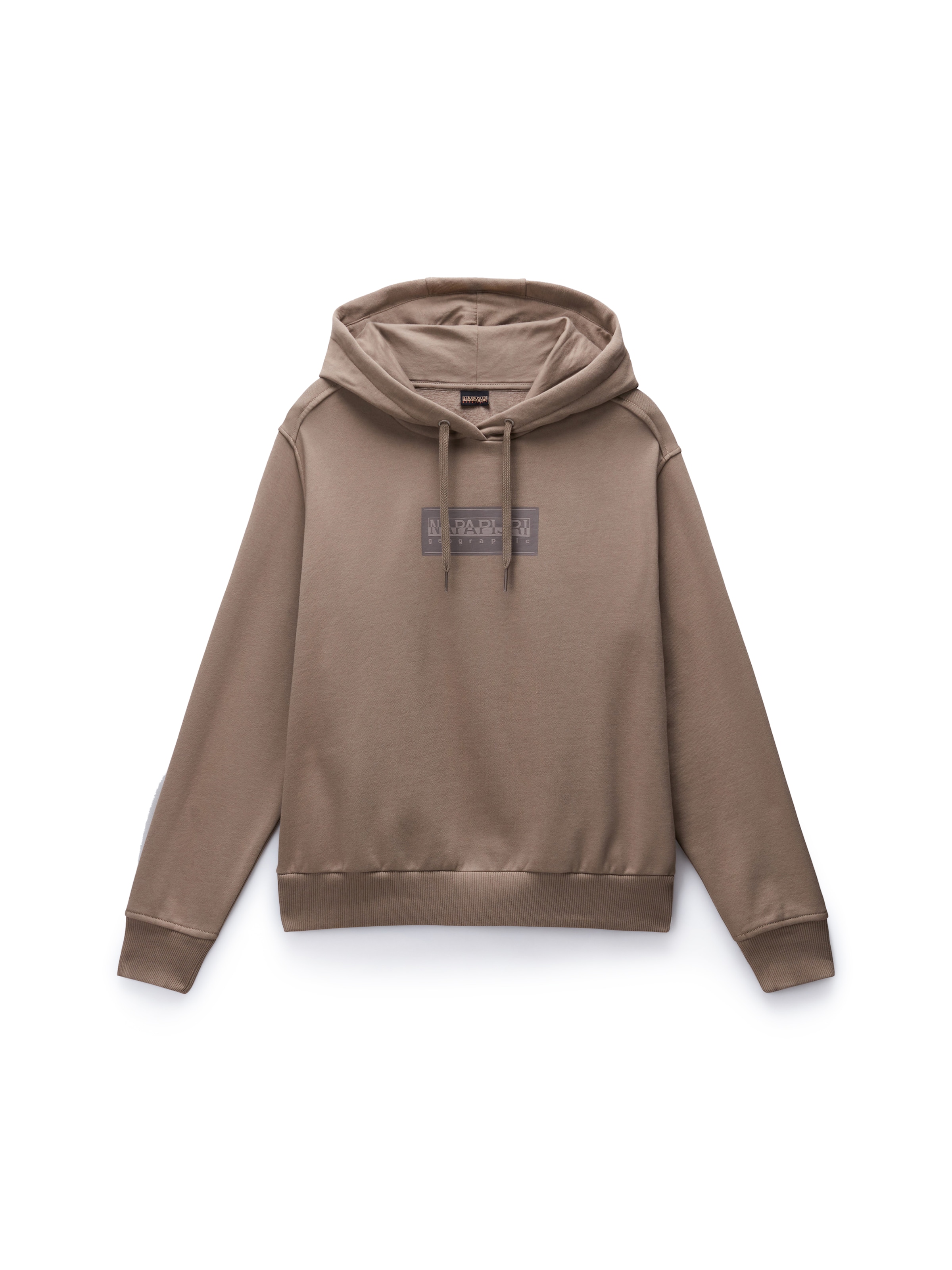 NAPAPIJRI Sweatshirt i beige: framsida