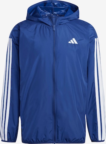 ADIDAS SPORTSWEAR Sports jacket 'Essentials' in Blue: front