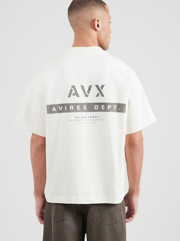 Avirex Shirt 'AIRMAN' in White: front