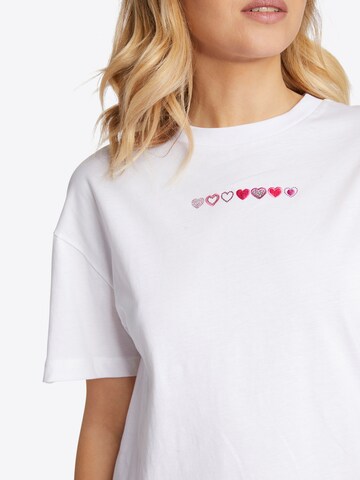 T-shirt Rich & Royal en blanc