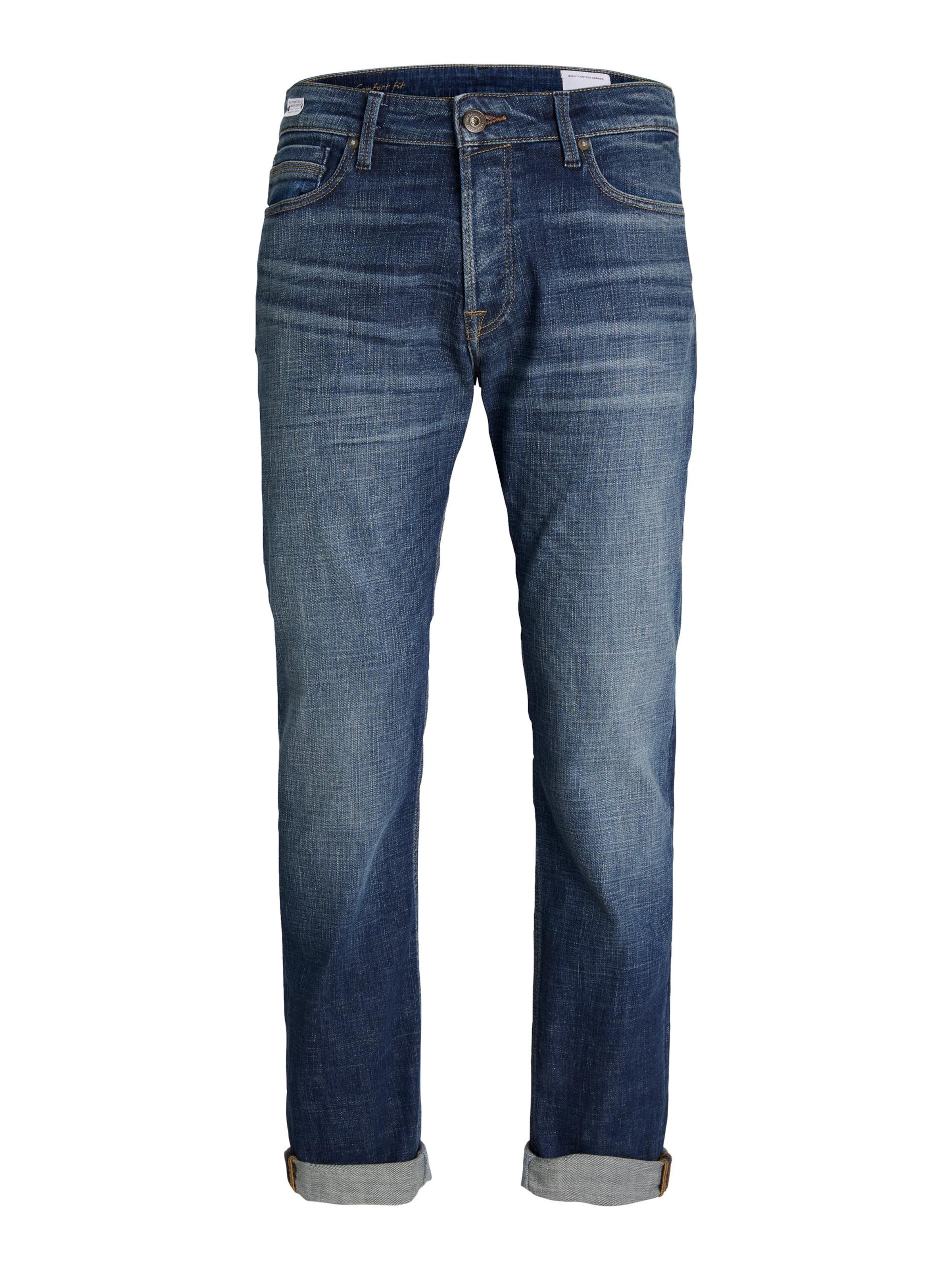 JACK & JONES Jeans 'JJIMike Wood' in Blau: Vorderseite