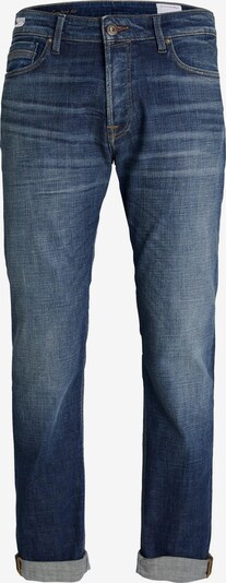 JACK & JONES Jeans 'Mike Wood' i blue denim / cognac, Produktvisning