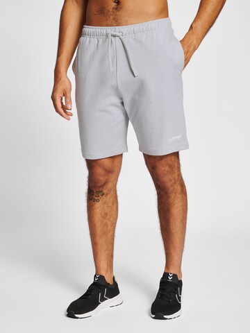 Hummel Regular Workout Pants 'Jeremy' in Grey: front