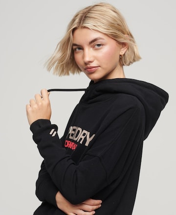 Superdry Sweatshirt in Zwart