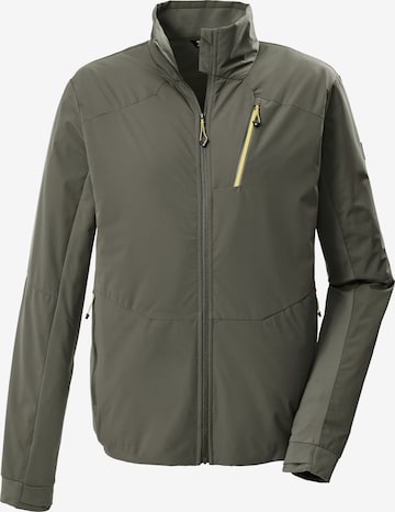 KILLTEC Outdoor jacket in Green: front