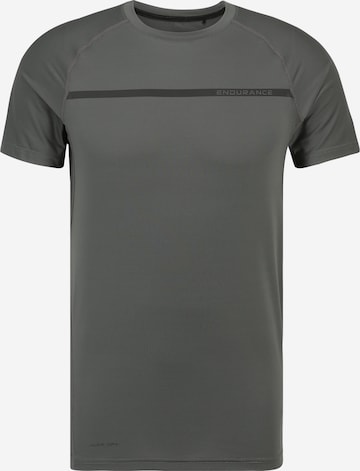 T-Shirt fonctionnel 'Serzo' ENDURANCE en gris : devant