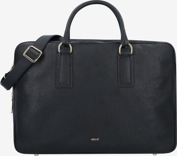 ABRO Document Bag 'Adria' in Black: front