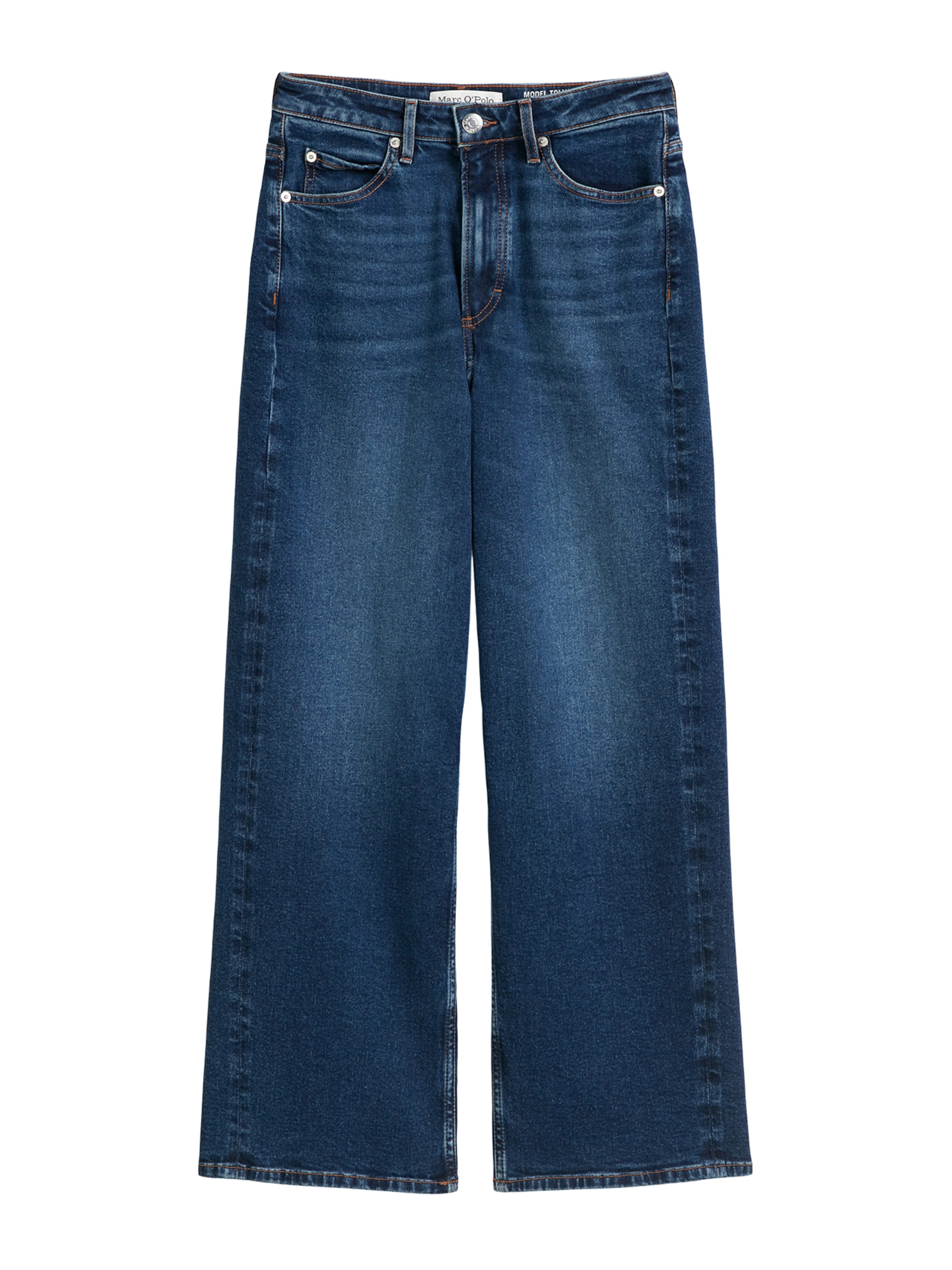 Marc O&#x27;Polo Szeroka nogawka Jeansy &#x27;Tolva&#x27; w kolorze niebieski: przód