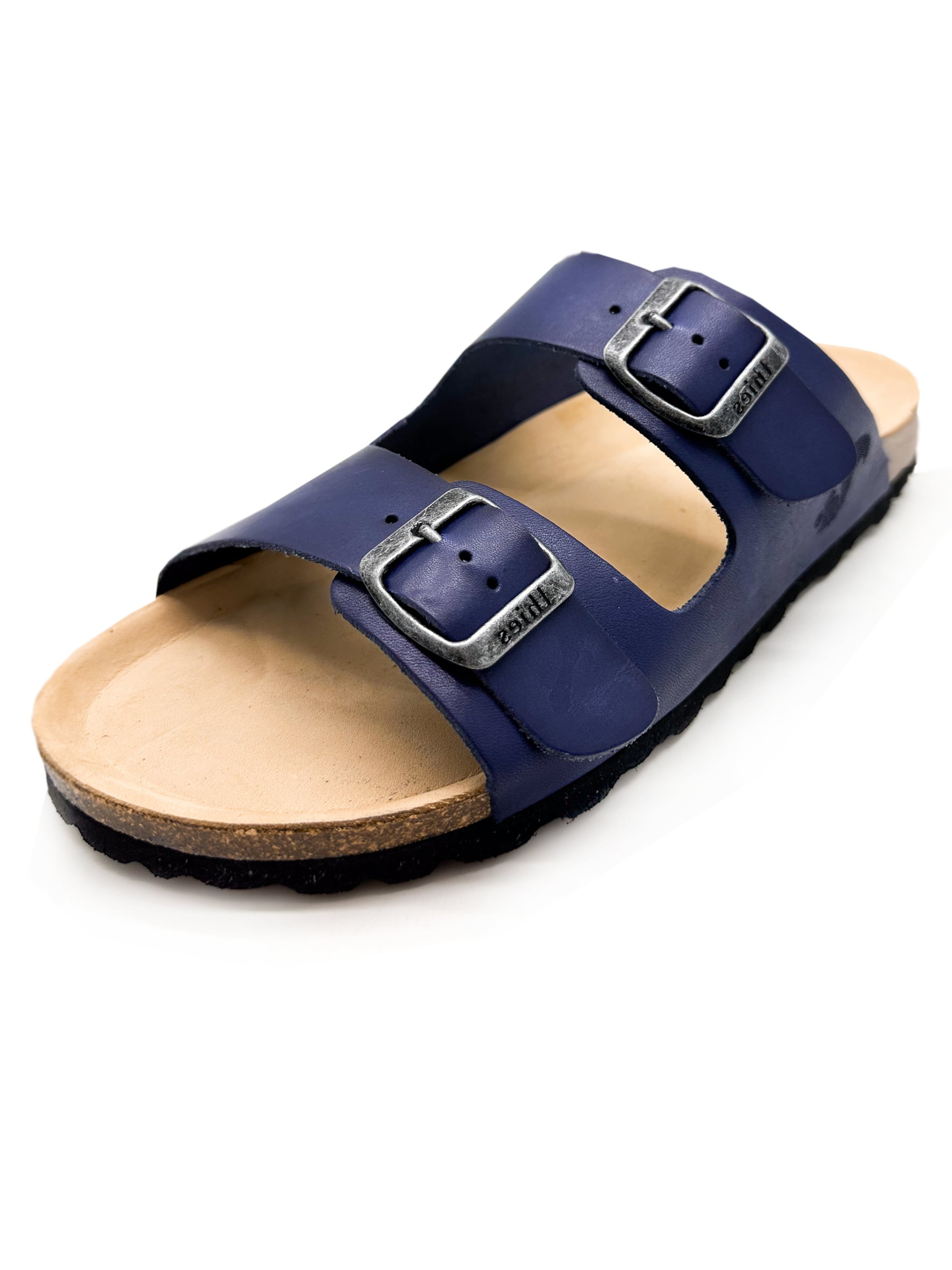 thies Mules 'thies 1856 ® Eco Leather Sandal' in Blue: front