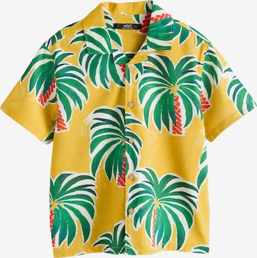 Next Regular fit Overhemd in Geel: voorkant