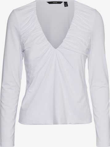 VERO MODAMajica 'VMHANNA' - bijela boja: prednji dio