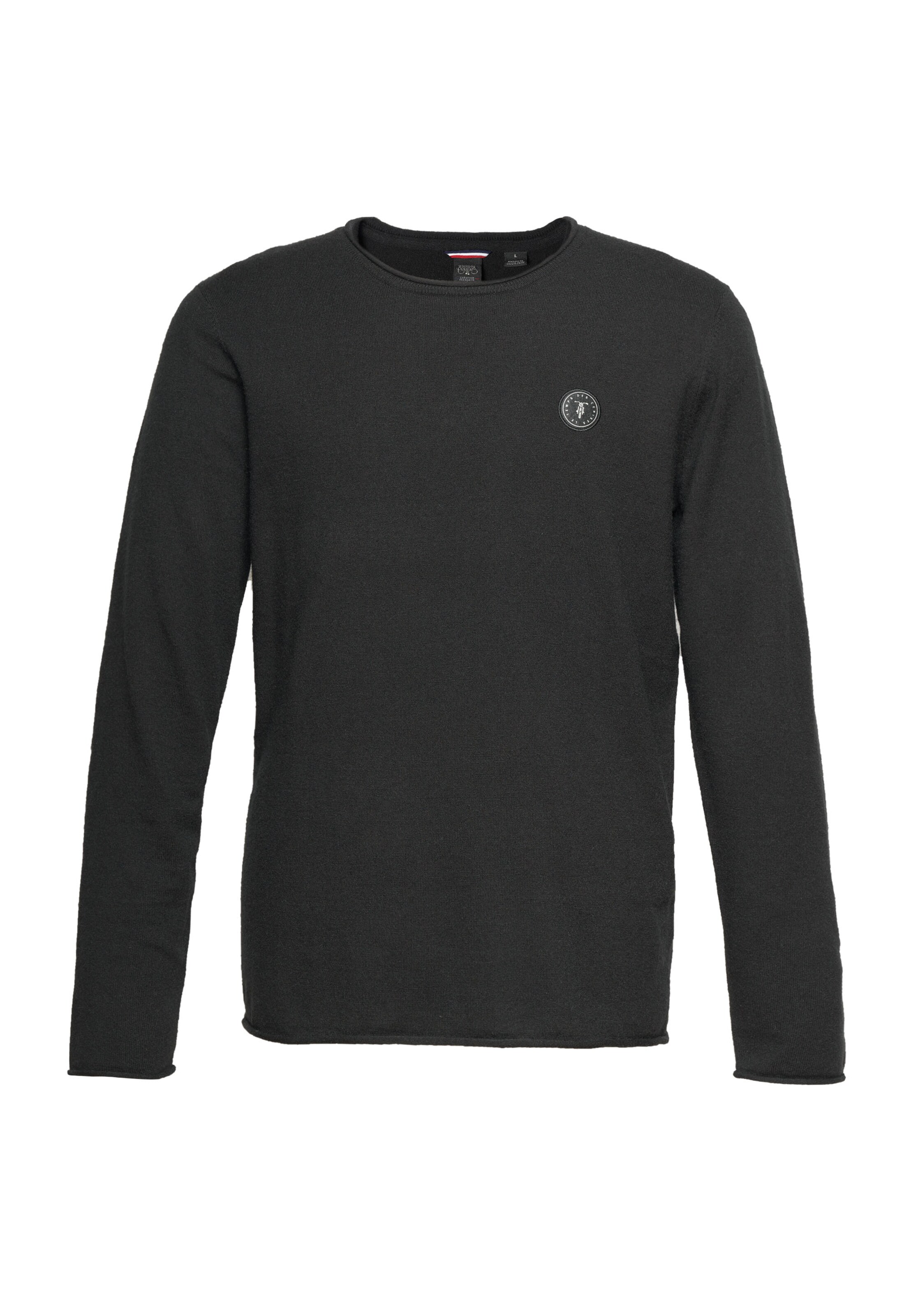 Le Temps Des Cerises Sweater in Black: front
