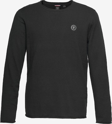 Le Temps Des Cerises Sweater in Black: front