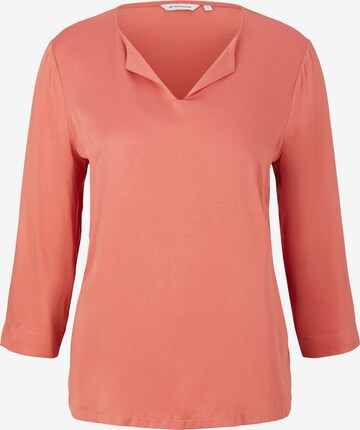 TOM TAILOR Bluse in Pink: predná strana