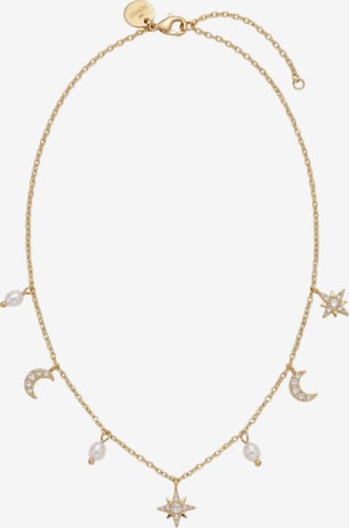 PURELEI - Colar 'Night Glow' em ouro: frente