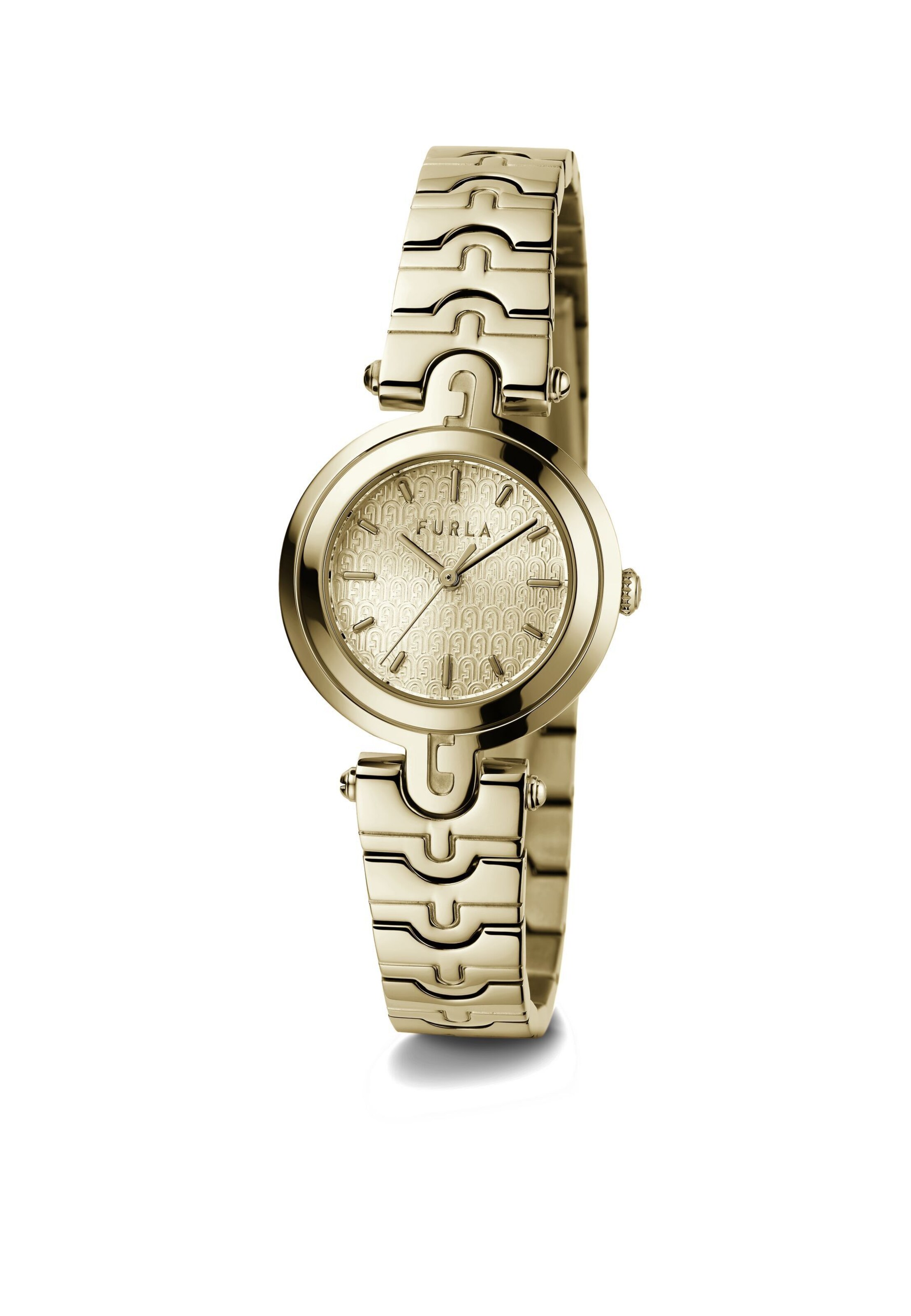Montre à affichage analogique 'Arch-Bar' FURLA en or