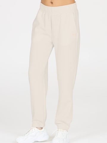 Tapered Pantaloni sport 'Jillnana V2' de la Athlecia pe gri: față