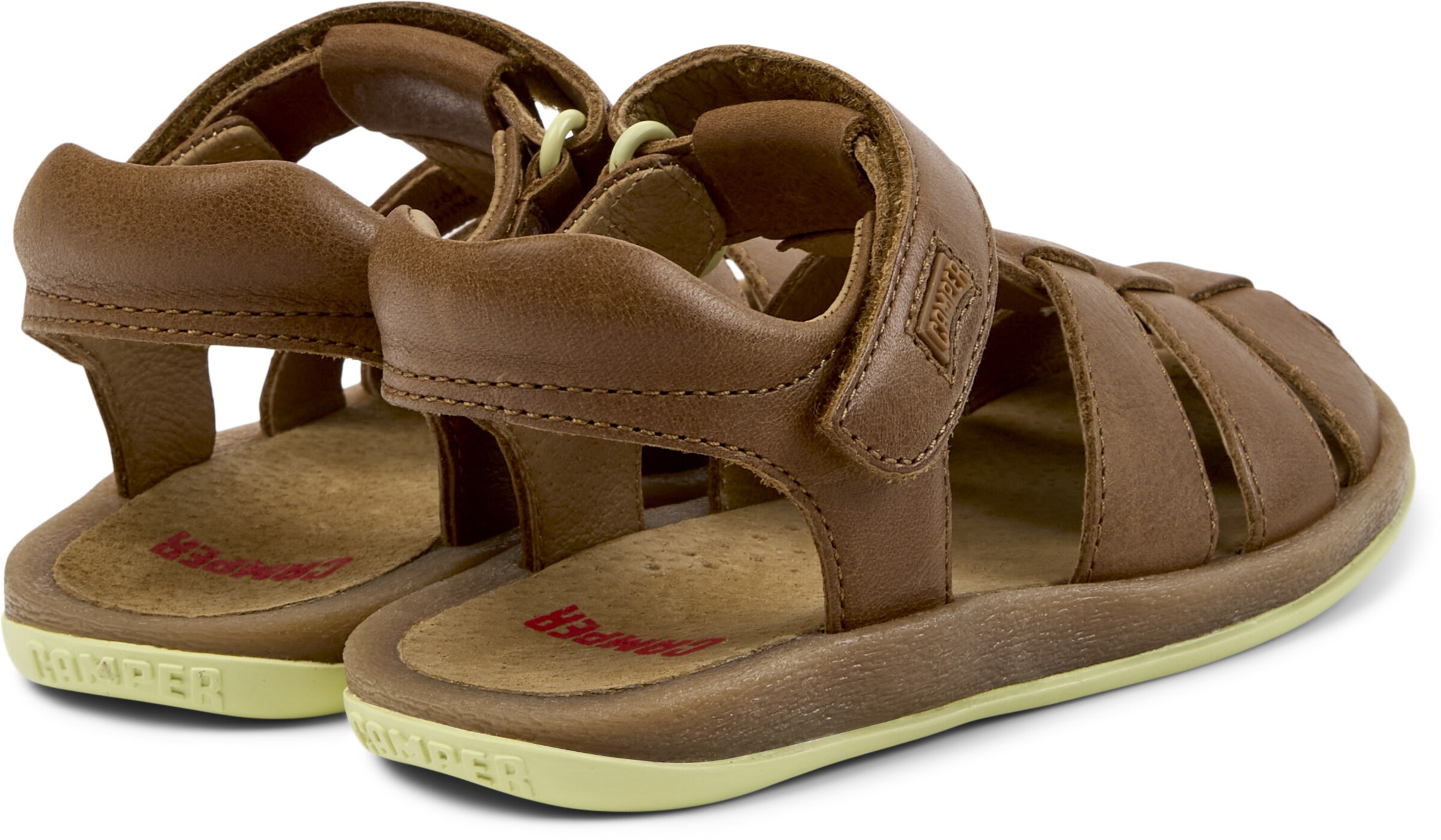 CAMPER Open schoenen 'Bicho' in Bruin