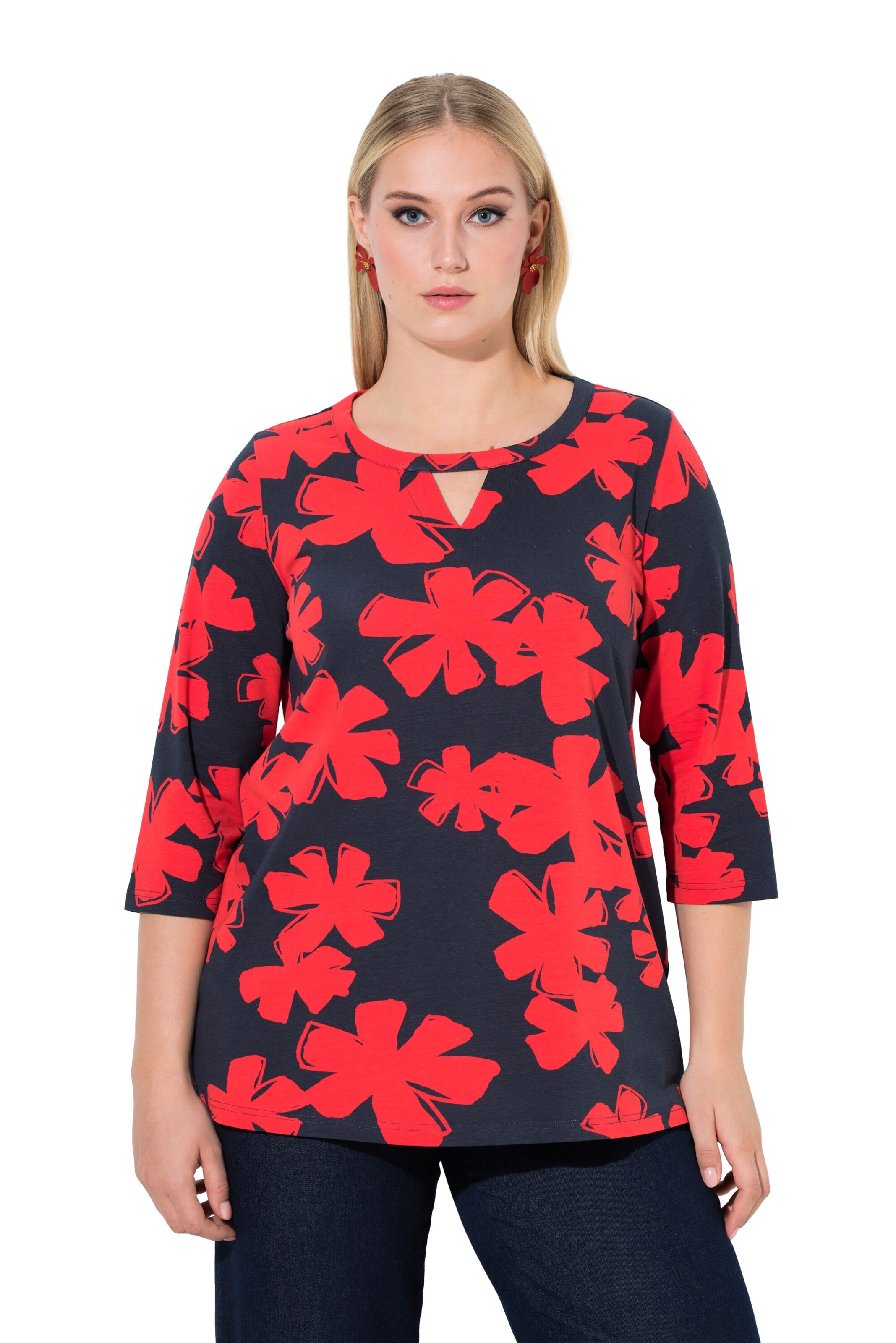Ulla Popken Shirt in Red: front