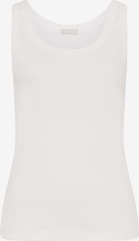 Hanro Top 'Sleep & Lounge' in Wit: voorkant
