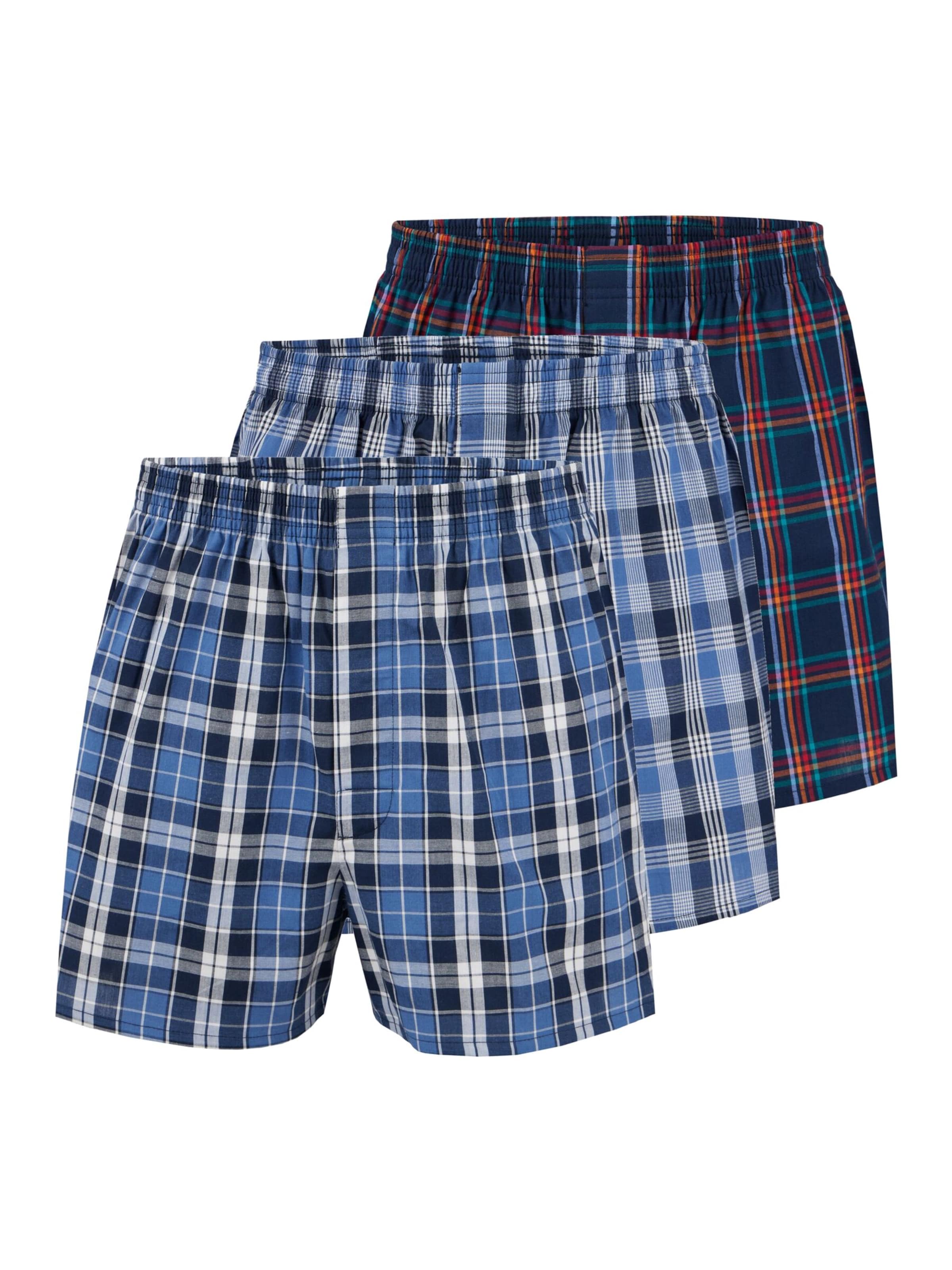 City Life Boxershorts‌‌‌ in Blau: Vorderseite