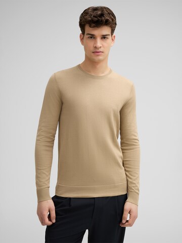STRELLSON Sweater 'Vincent' in Brown: front