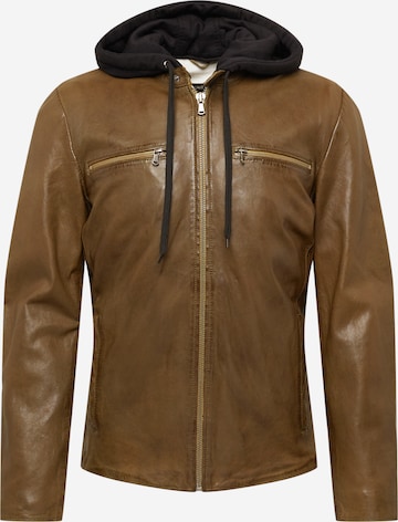 FREAKY NATION Between-Season Jacket 'Luano' in Brown: front