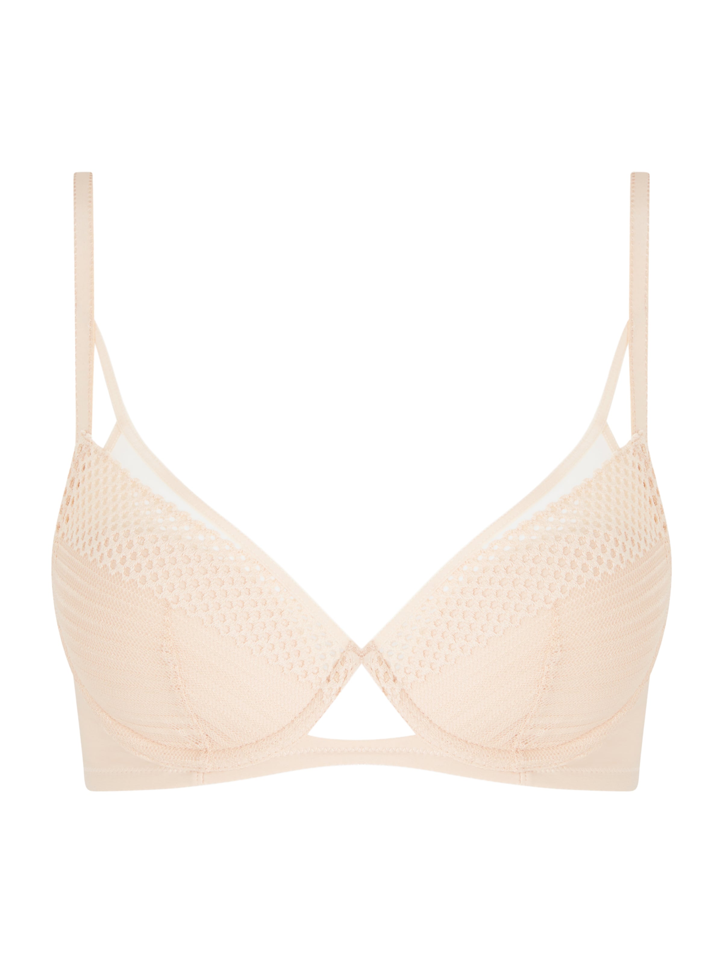 Chantelle T-shirt Behå 'Play' i beige: framsida