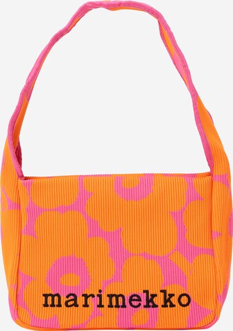 Borsa a spalla 'UNIKKO' di Marimekko in arancione: frontale