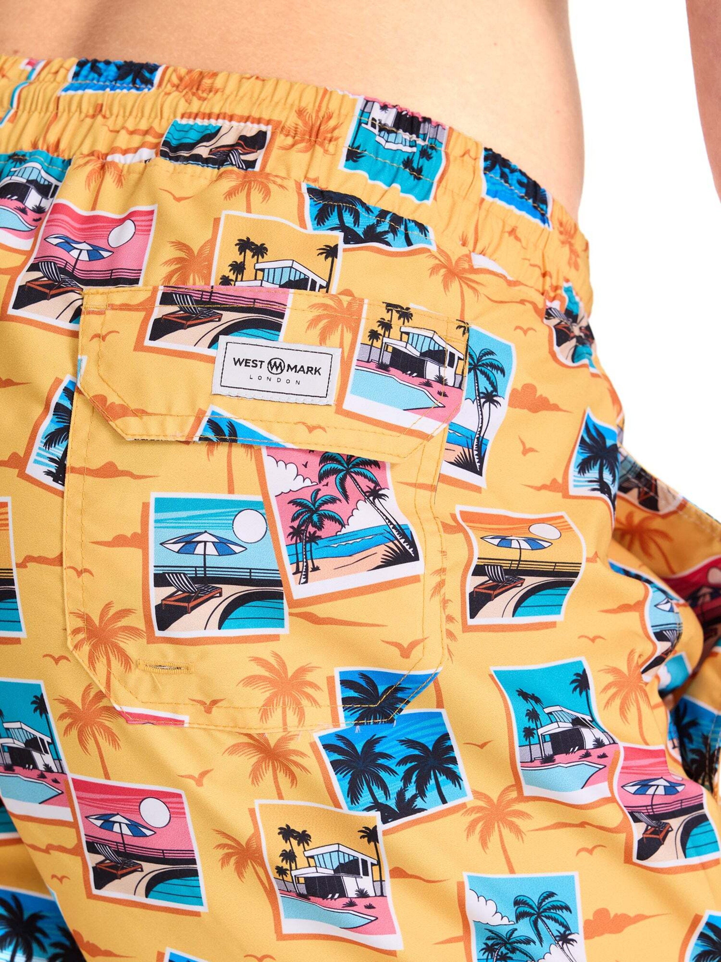 Pantaloncini da bagno di WESTMARK LONDON in giallo