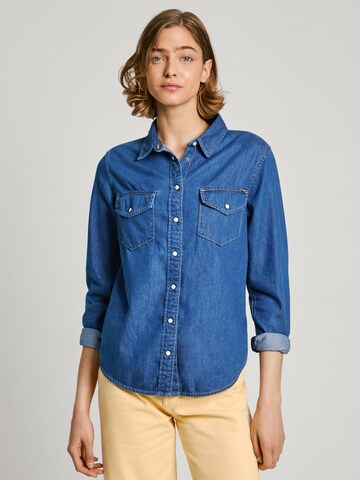 Pepe Jeans Bluse in Blau