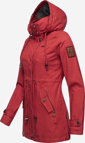 Parka mi-saison 'Nyokoo' MARIKOO en rouge